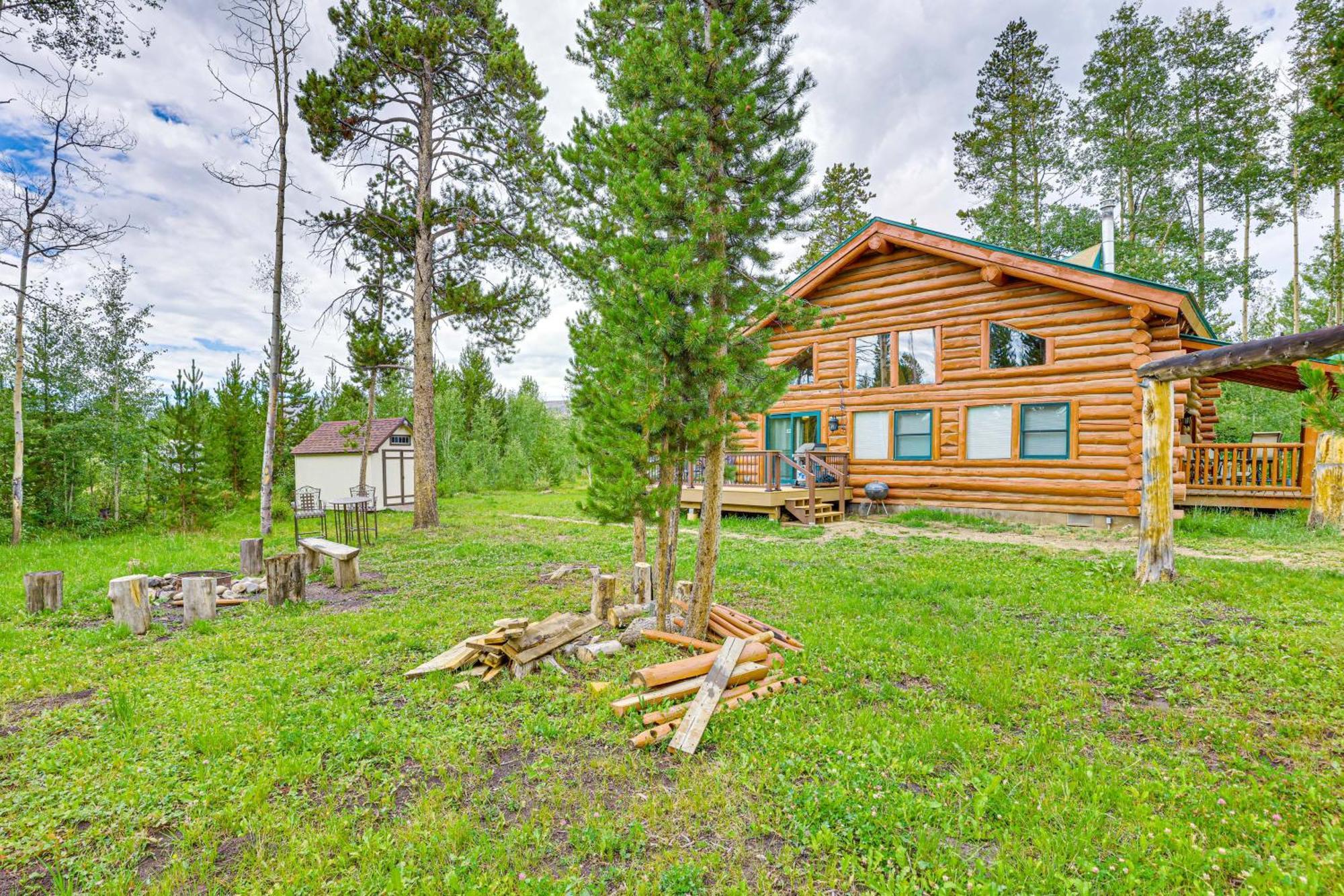 Grand Lake Cabin With Direct Access To Rocky Mtn Np! Exteriér fotografie